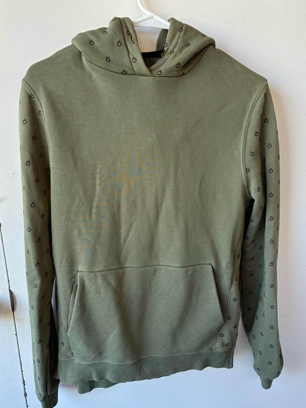 Cavalleria Toscana Logo Hoodie in Olive
